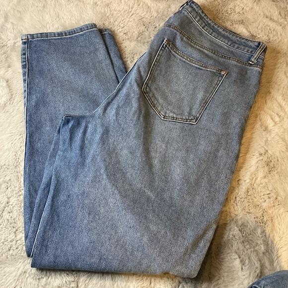 Fashion Nova Light Blue Demin Jeans Womens size 16 - Picture 3 of 5